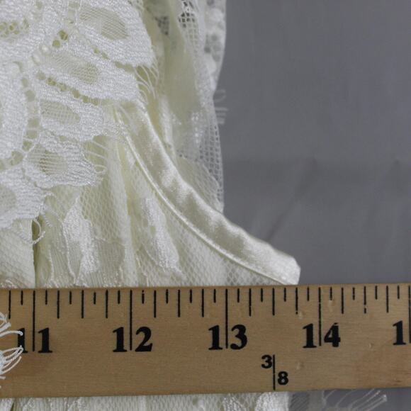 Daughters of Simone Dress Medium Winnie Maxi Ivory Boho Lace Bridal Wedding Gown - Picture 11 of 11
